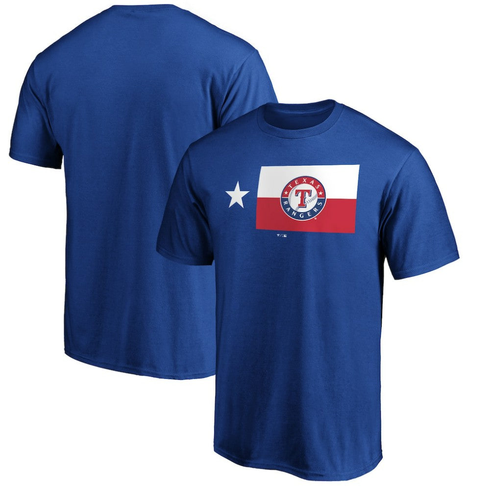 Texas Rangers Team Adrenaline T-Shirt - Royal
