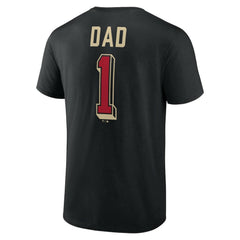 Arizona Diamondbacks Number One Dad T-Shirt - Black