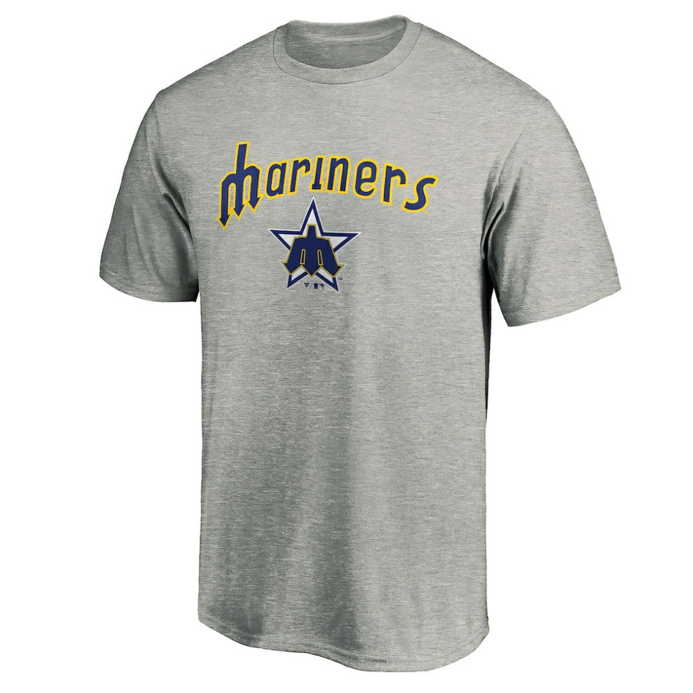 Seattle Mariners Cooperstown Collection Wahconah T-Shirt - Heather Gray
