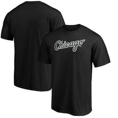 Chicago White Sox Official Wordmark T-Shirt - Black