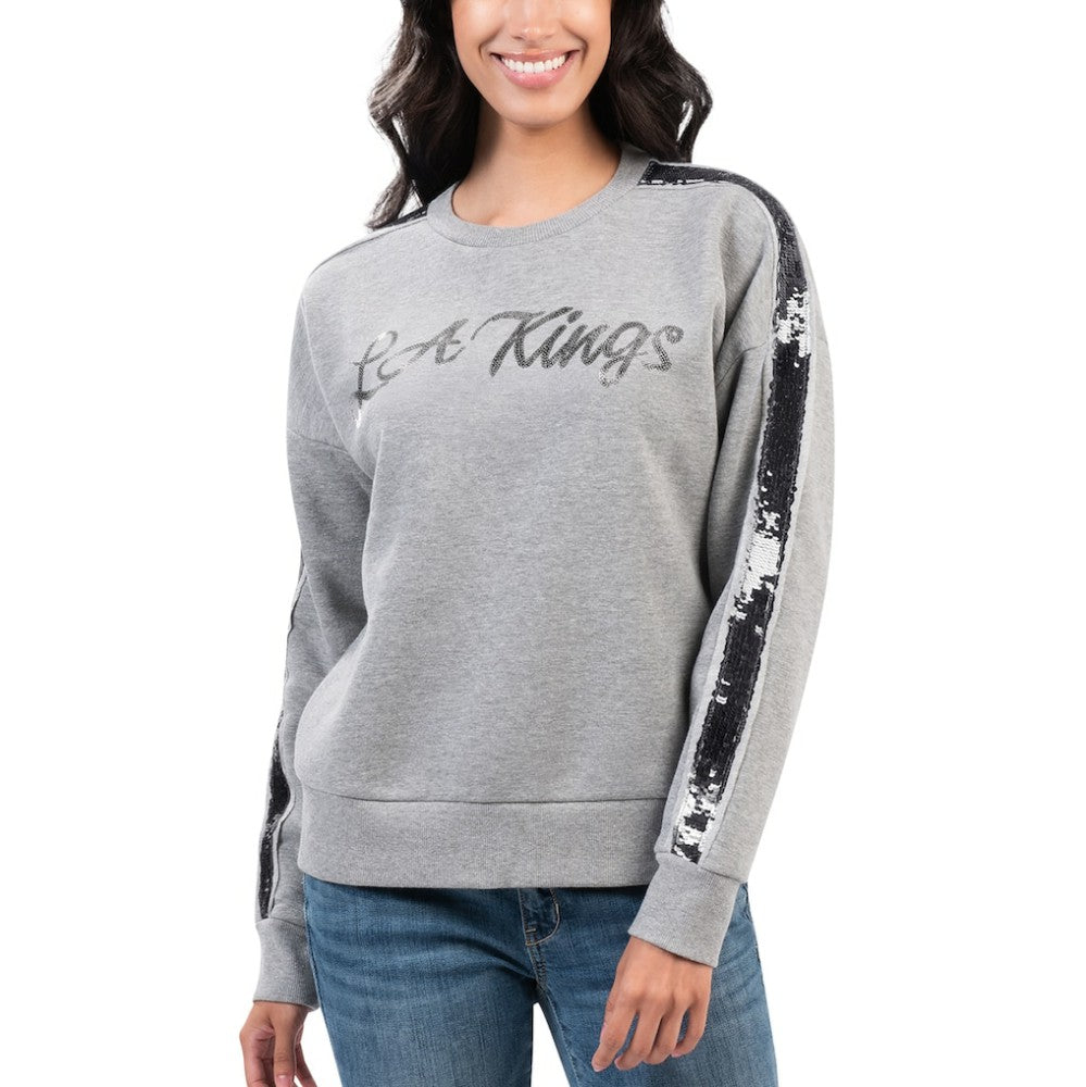 Los Angeles Kings G-III 4Her by Carl Banks Women's Penalty Box Pullover Sweatshirt
