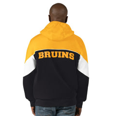 Boston Bruins Starter Power Forward Full-Zip Hoodie