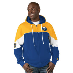 Buffalo Sabres Starter Power Forward Full-Zip Hoodie