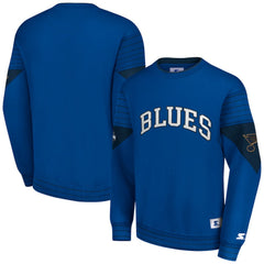 St. Louis Blues Starter Faceoff Pullover Sweatshirt