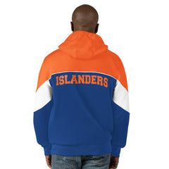 New York Islanders Starter Power Forward Full-Zip Hoodie