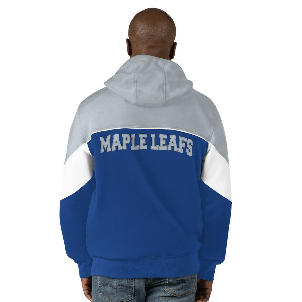 Toronto Maple Leafs Starter Power Forward Full-Zip Hoodie