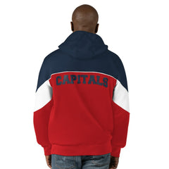 Washington Capitals Starter Power Forward Full-Zip Hoodie