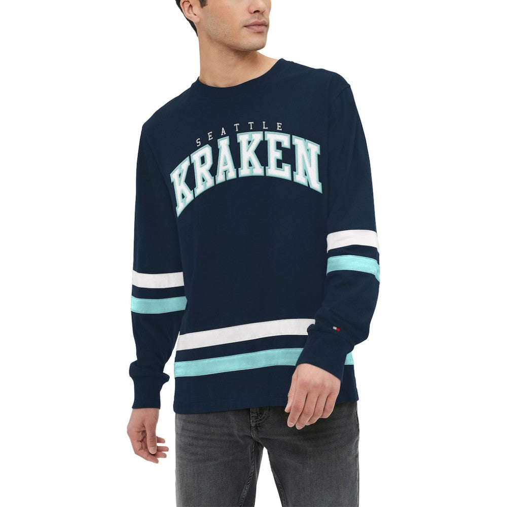 Seattle Kraken Tommy Hilfiger Nolan Long Sleeve T-Shirt