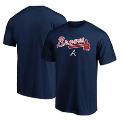 Atlanta Braves Series Sweep T-Shirt - Navy