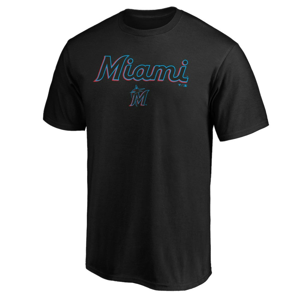 Miami Marlins Series Sweep T-Shirt - Black