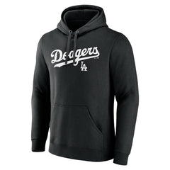 Los Angeles Dodgers Series Sweep Pullover Hoodie - Black