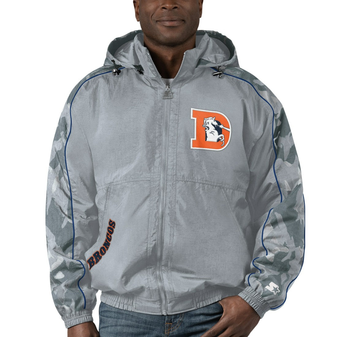 NFL Denver Broncos Starter Thursday Night Gridiron Throwback Full-Zip Jacket