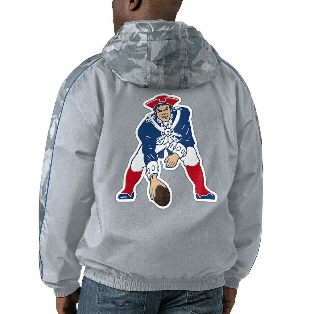 NFL New England Patriots Starter Thursday Night Gridiron Throwback Full-Zip Jacket