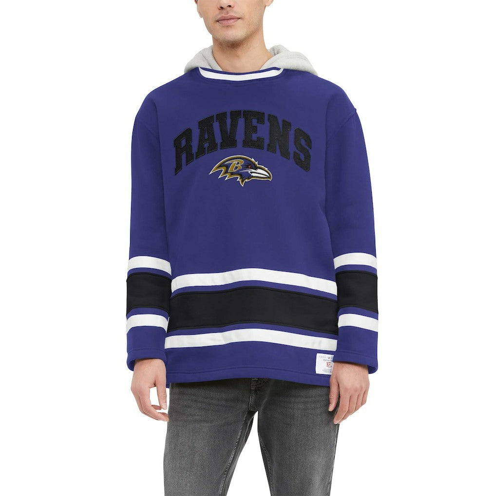 NFL Baltimore Ravens Tommy Hilfiger Ivan Fashion Pullover Hoodie
