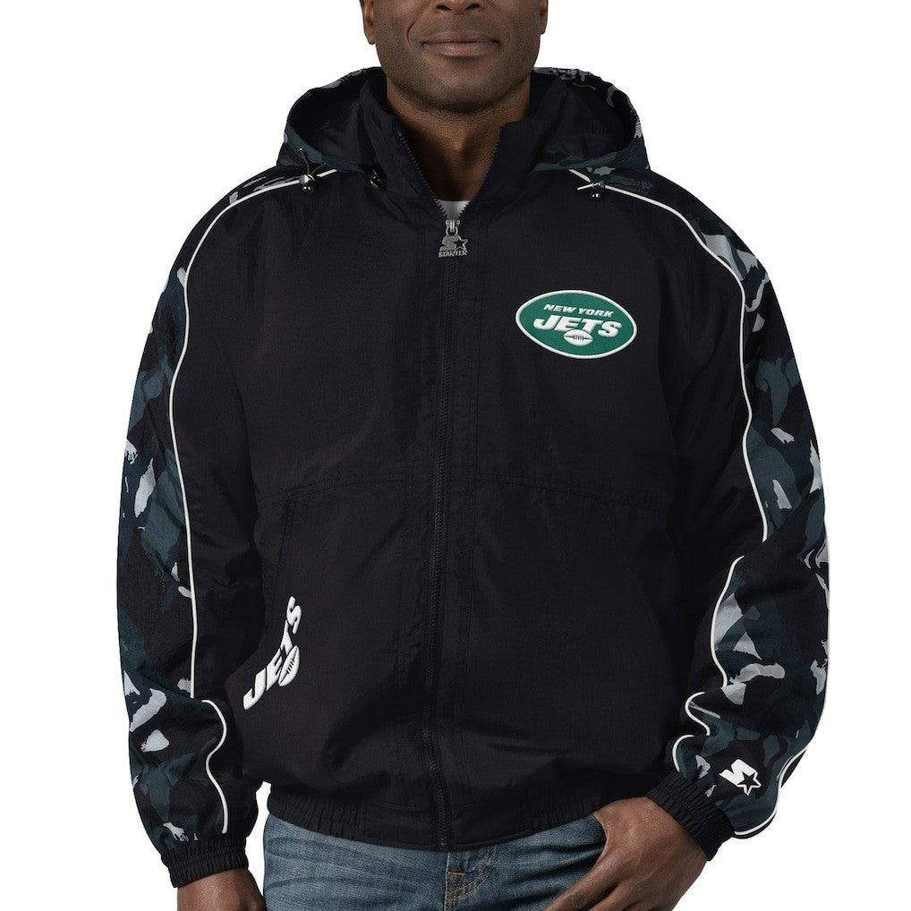 NFL New York Jets Starter Thursday Night Gridiron Full-Zip Hoodie