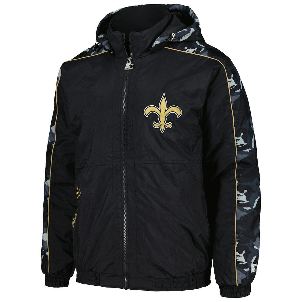 NFL New Orleans Saints Starter Thursday Night Gridiron Full-Zip Hoodie