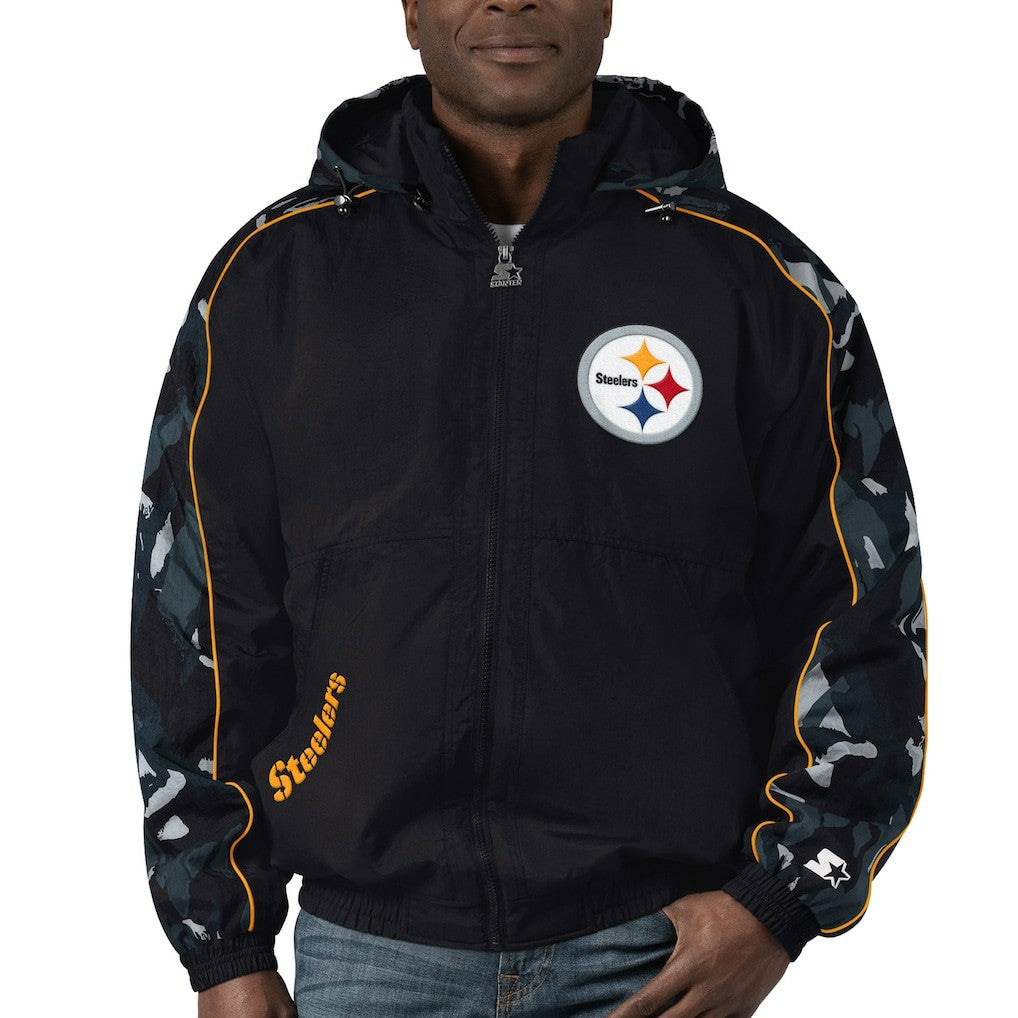 NFL Pittsburgh Steelers Starter Thursday Night Gridiron Full-Zip Hoodie