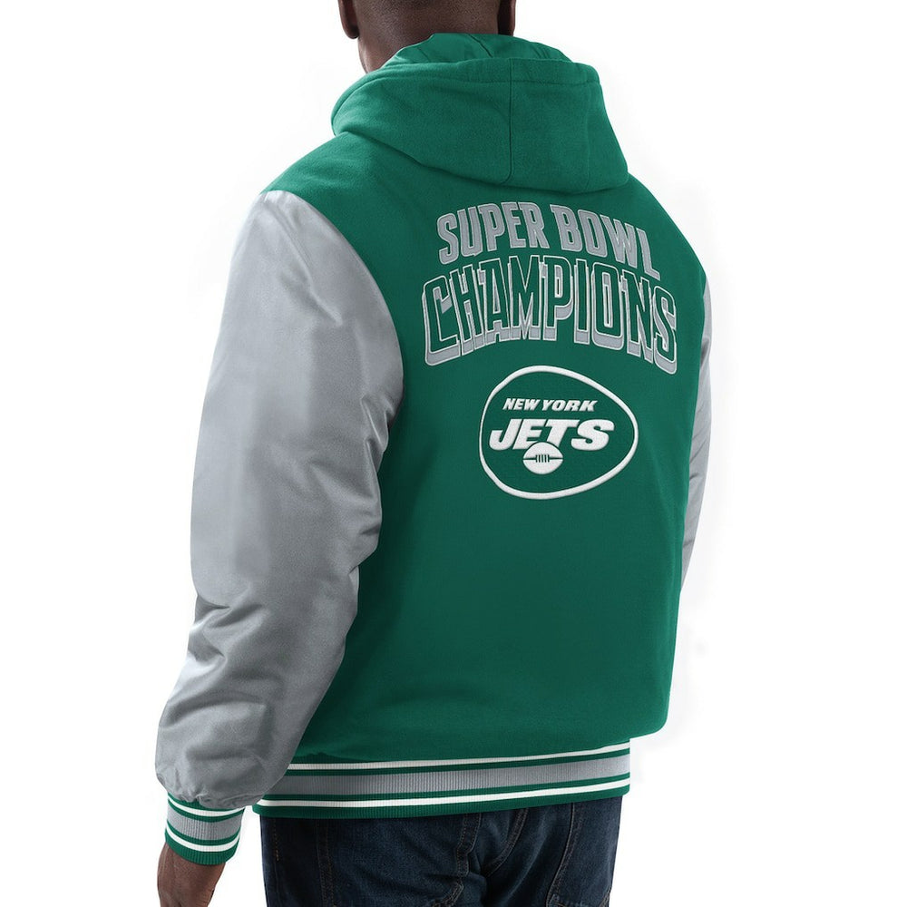 NFL New York Jets G-III Sports by Carl Banks Player Option Full-Zip Hoodie