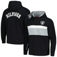 NFL Las Vegas Raiders Tommy Hilfiger Morgan Long Sleeve Hoodie T-Shirt