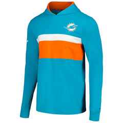 NFL Miami Dolphins Tommy Hilfiger Morgan Long Sleeve Hoodie T-Shirt
