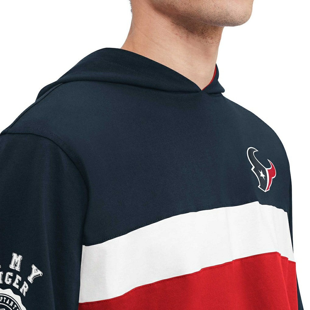 NFL Houston Texans Tommy Hilfiger Morgan Long Sleeve Hoodie T-Shirt