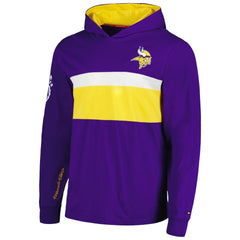 NFL Minnesota Vikings Tommy Hilfiger Morgan Long Sleeve Hoodie T-Shirt