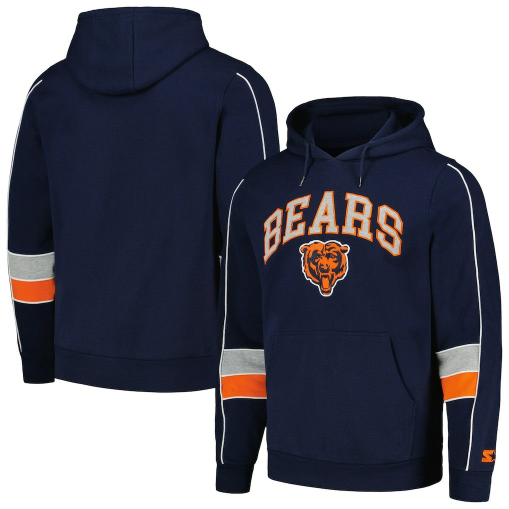 NFL Chicago Bears Starter Captain Pullover Hoodie