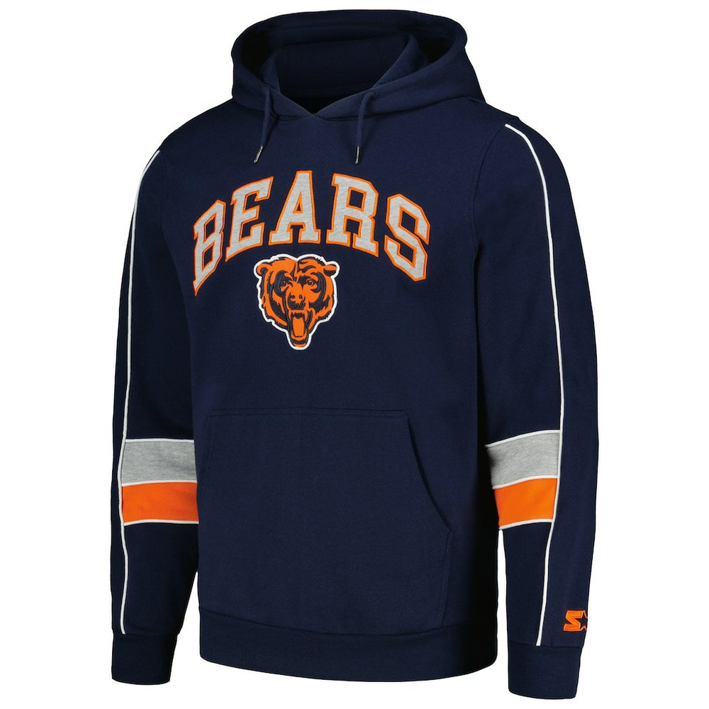 NFL Chicago Bears Starter Captain Pullover Hoodie