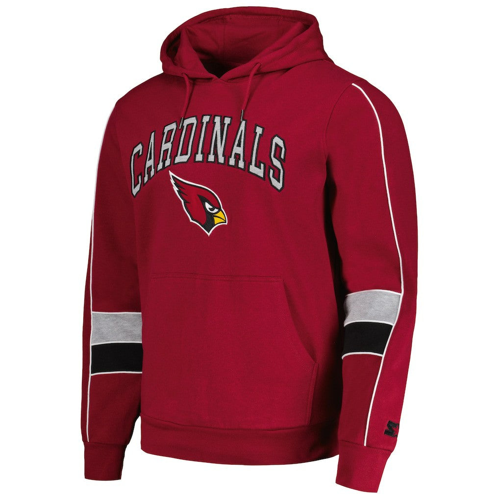NFL Arizona Cardinals Starter Captain Pullover Hoodie