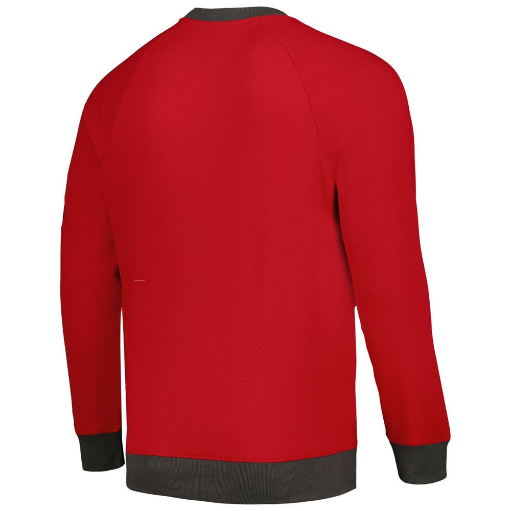 NFL Tampa Bay Buccaneers Tommy Hilfiger Reese Raglan Tri-Blend Pullover Sweatshirt