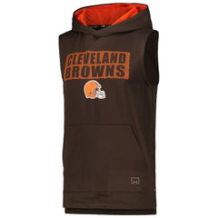 NFL Cleveland Browns MSX by Michael Strahan Marathon Sleeveless Pullover Hoodie