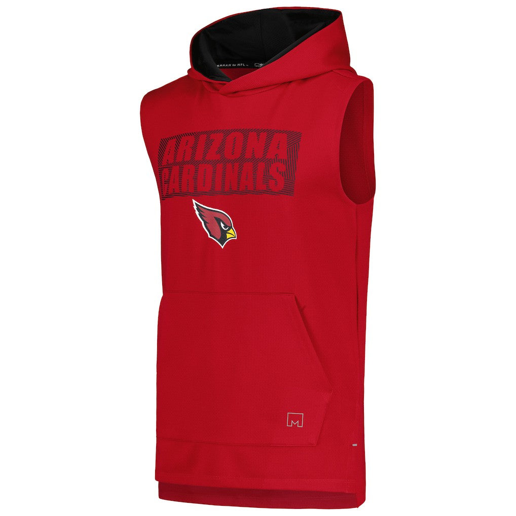 NFL Arizona Cardinals MSX by Michael Strahan Marathon Sleeveless Pullover Hoodie
