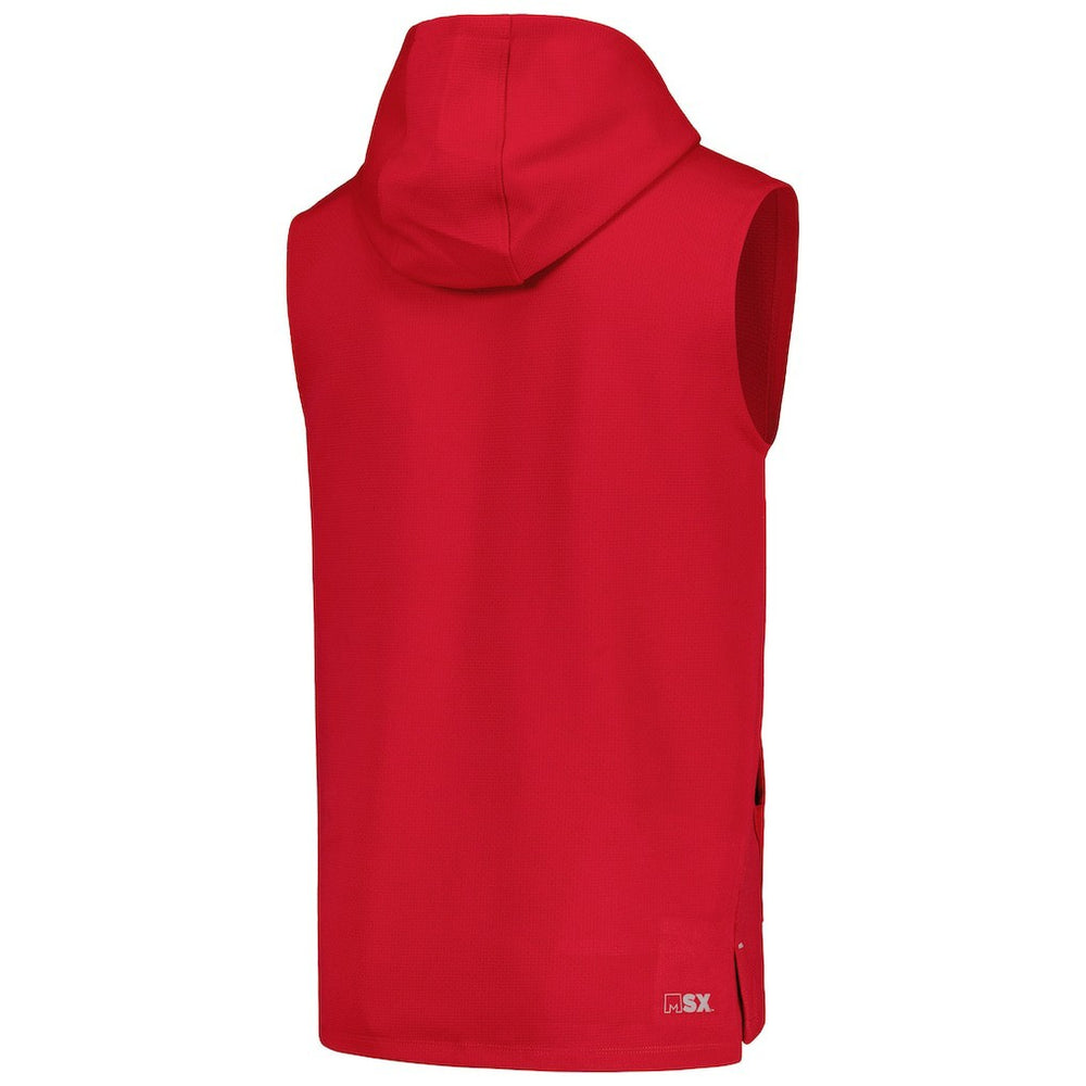 NFL Arizona Cardinals MSX by Michael Strahan Marathon Sleeveless Pullover Hoodie