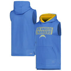 NFL Los Angeles Chargers MSX by Michael Strahan Marathon Sleeveless Pullover Hoodie