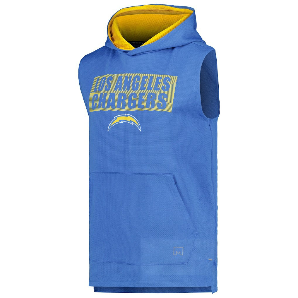 NFL Los Angeles Chargers MSX by Michael Strahan Marathon Sleeveless Pullover Hoodie