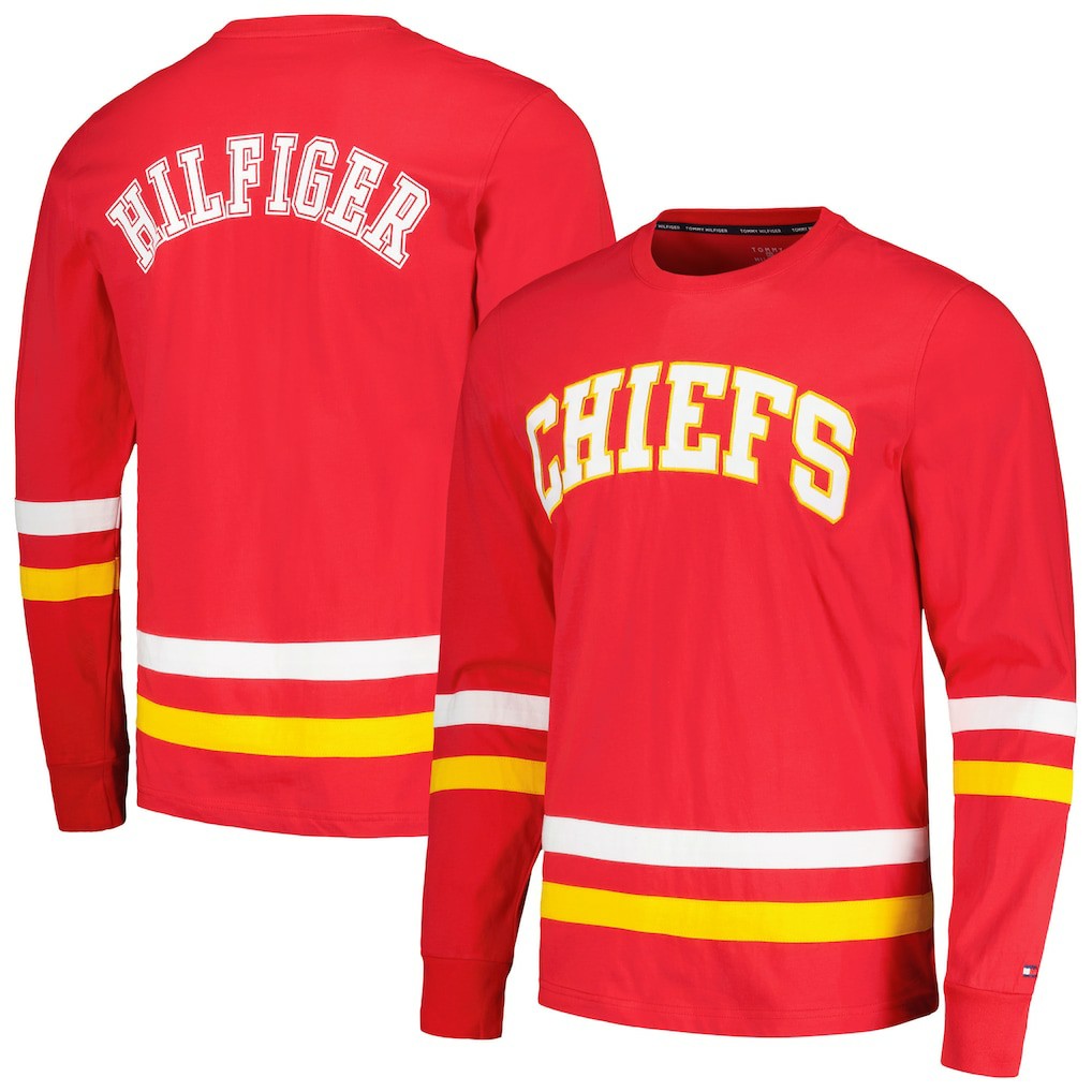 NFL Kansas City Chiefs Tommy Hilfiger Nolan Long Sleeve T-Shirt