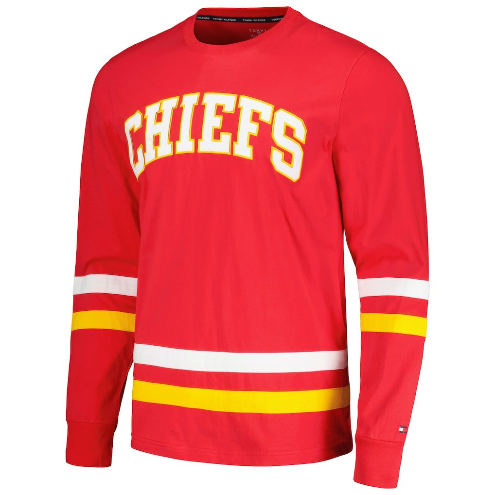 NFL Kansas City Chiefs Tommy Hilfiger Nolan Long Sleeve T-Shirt