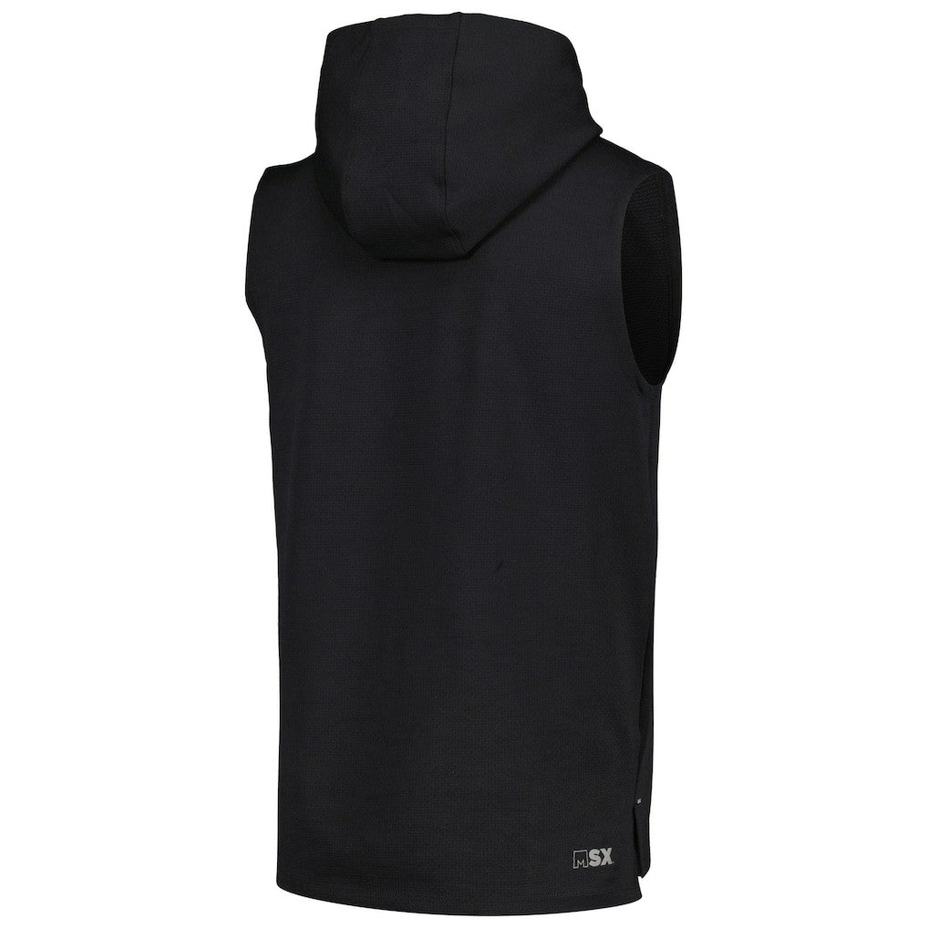 NFL Las Vegas Raiders MSX by Michael Strahan Marathon Sleeveless Pullover Hoodie