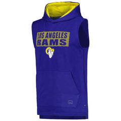 NFL Los Angeles Rams MSX by Michael Strahan Marathon Sleeveless Pullover Hoodie