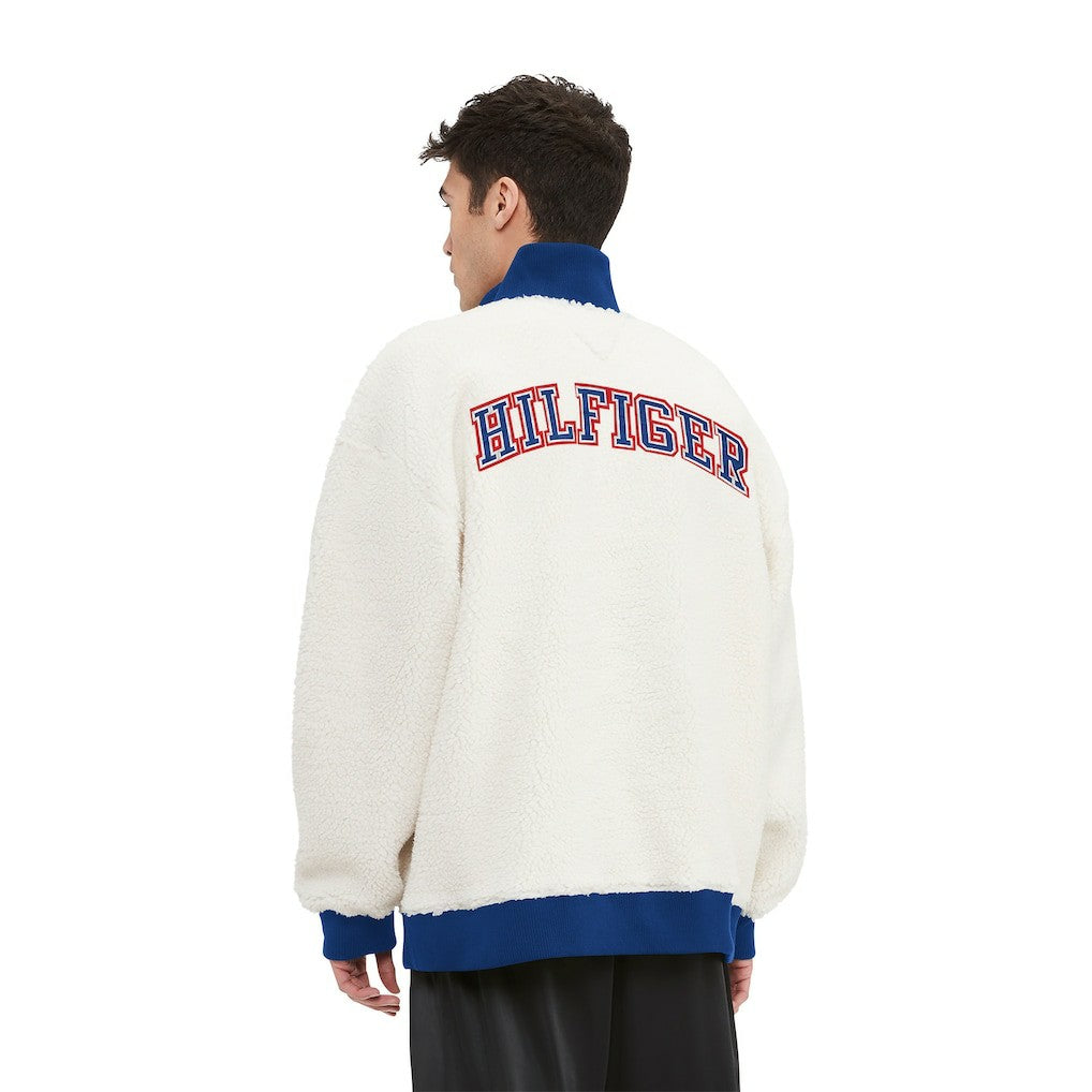 NFL Buffalo Bills Tommy Hilfiger Jordan Sherpa Quarter-Zip Sweatshirt