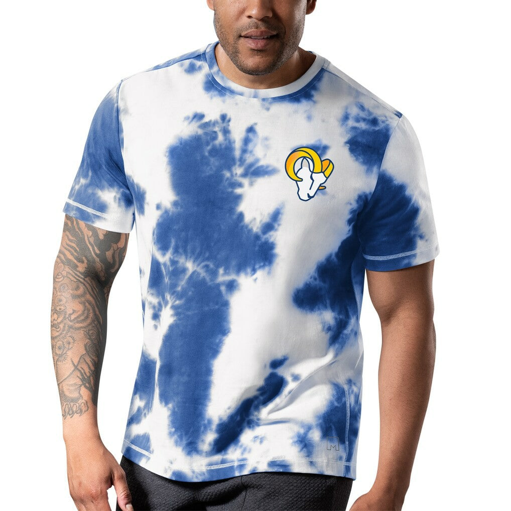 NFL Los Angeles Rams MSX by Michael Strahan Freestyle Tie-Dye T-Shirt