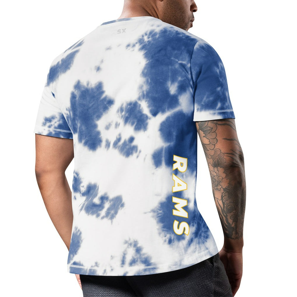 NFL Los Angeles Rams MSX by Michael Strahan Freestyle Tie-Dye T-Shirt