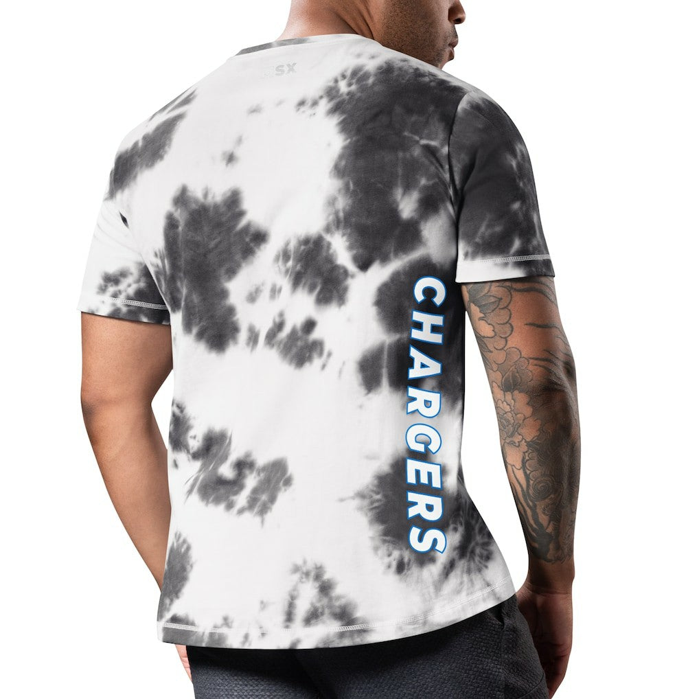 NFL Los Angeles Chargers MSX by Michael Strahan Freestyle Tie-Dye T-Shirt