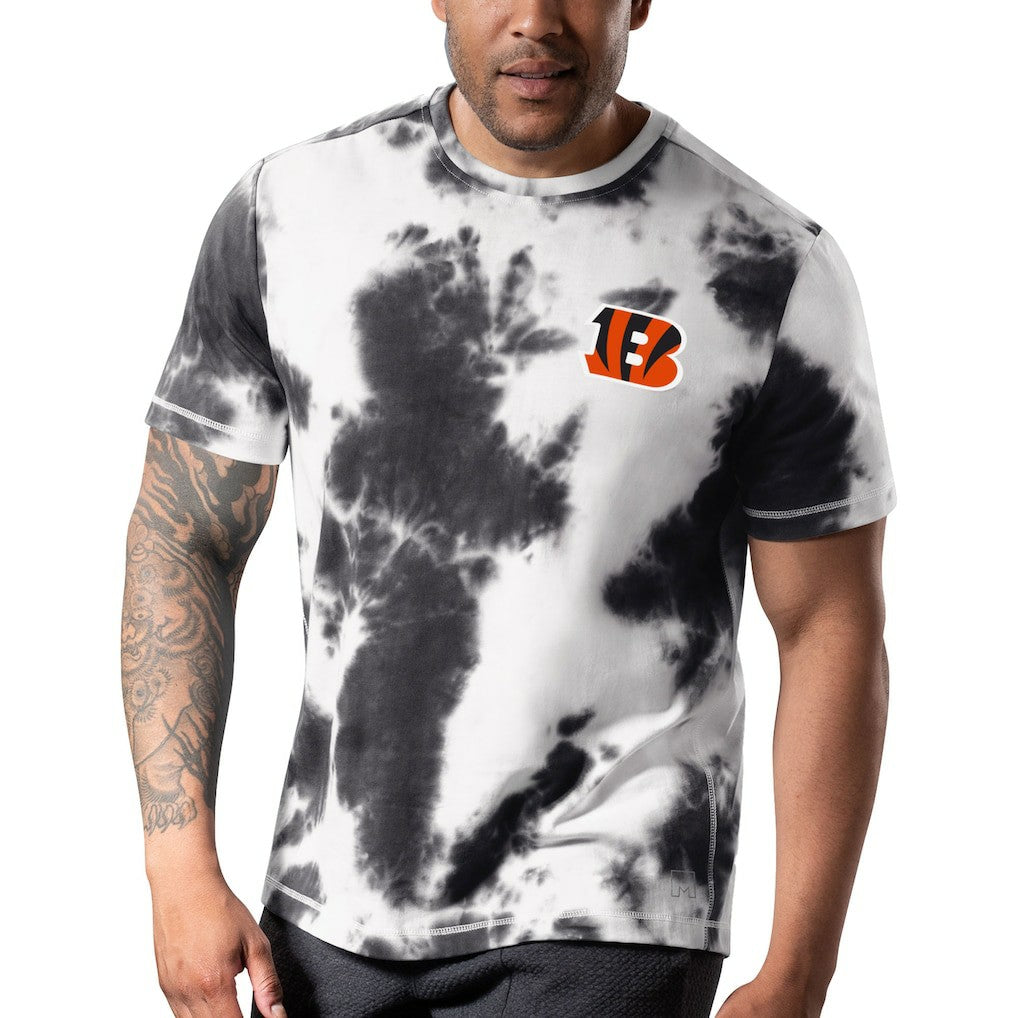 NFL Cincinnati Bengals MSX by Michael Strahan Freestyle Tie-Dye T-Shirt