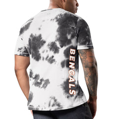 NFL Cincinnati Bengals MSX by Michael Strahan Freestyle Tie-Dye T-Shirt