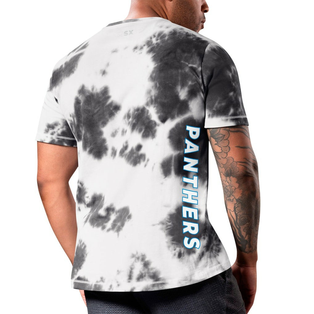 NFL Carolina Panthers MSX by Michael Strahan Freestyle Tie-Dye T-Shirt