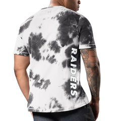 NFL Las Vegas Raiders MSX by Michael Strahan Freestyle Tie-Dye T-Shirt