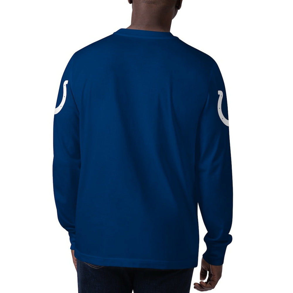 NFL Indianapolis Colts Starter Clutch Hit Long Sleeve T-Shirt