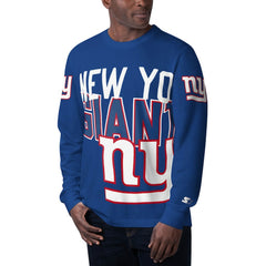 NFL New York Giants Starter Clutch Hit Long Sleeve T-Shirt