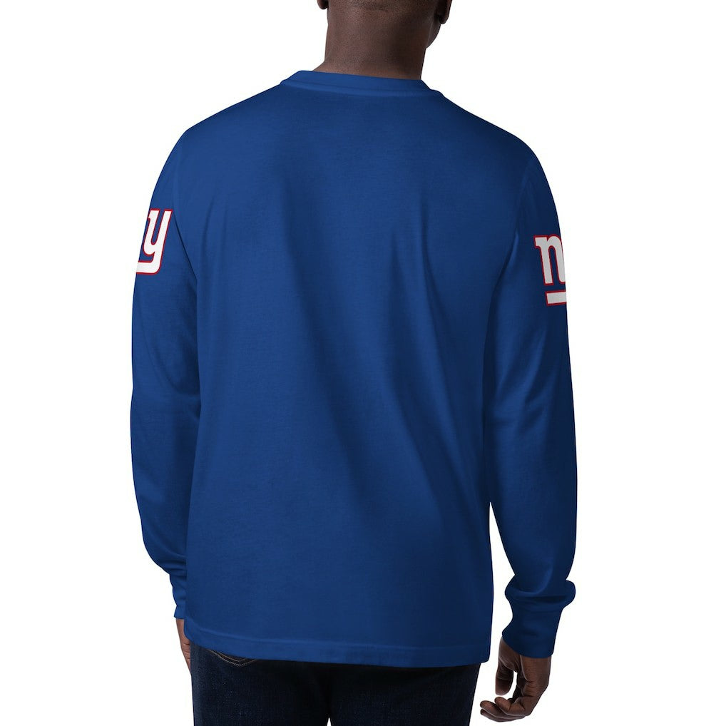 NFL New York Giants Starter Clutch Hit Long Sleeve T-Shirt
